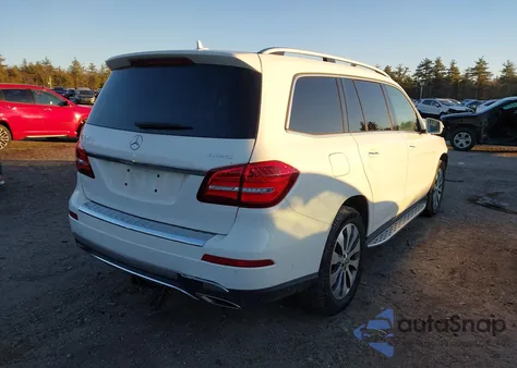 2018 Mercedes-Benz Gls 450 4Matic z USA, uszkodzony, nr VIN 4JGDF6EE7JB122797